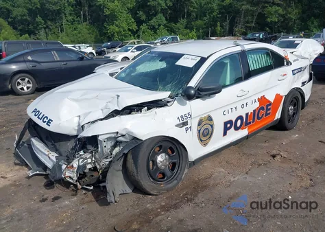 2018 Ford Police Interceptor из США, поврежденный, VIN 1FAHP2MK5JG114581
